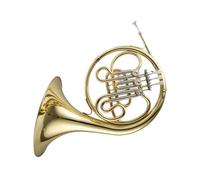 French Horn Suitable For Professional Performance Four Key Split Double Row French Horn Instrument Playing In The Key Of B Flat Or F Three Key Single Row(Single row)