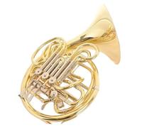 French Horn Suitable For Professional Performance French Horn B Flat To F Key Double Row Instrument For Beginners To Play Golden Four Keys(3)
