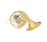 French Horn Suitable For Professional Performance French Horn Instrument B Flat F Key Four And Double Row Professional Teaching Performance(Double)