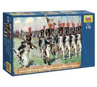 French Imperial Old Guards Grenadiers 1840-1815 1:72 Figure Plastic Model Kit