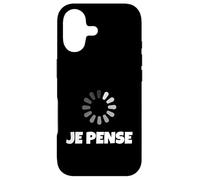 French Je pense I'm Thinking Graphic Tees & Cool Designs Case for iPhone 17