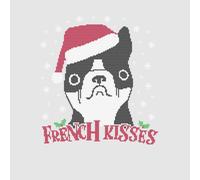 French Kisses Women's Christmas T-Shirt - Grey - XL - Grey