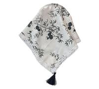 French Lace Head Scarf For Women Bandanas Hairband Decorative Headband Girl Headpiece Elegant Head Covering