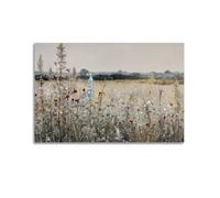 French Landscape Wildflowers Botanical Art Posters Are Suitable for Decorating Living Room, Bedroom, Study, Restaurant, Corridor, Children's Room, EtcUnframe-style 16x24inch(40x60cm)