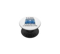French Language! Padel: Life Is Better Inside The Glass PopSockets Adhesive PopGrip