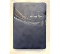 French Large Print, Thumb Index Bible, Segond 1910, Blue Imitation Leather, Bible Louis Segond 1910 caractères moyens