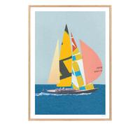 French Latitude poster Multicoloured 30x40