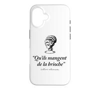 French Let Them Eat Cake (Brioche) Marie Antionette Case for iPhone 16