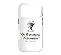French Let Them Eat Cake (Brioche) Marie Antionette Case for iPhone 17 Pro