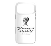 French Let Them Eat Cake (Brioche) Marie Antionette Case for iPhone 17 Pro Max