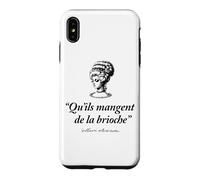 French Let Them Eat Cake (Brioche) Marie Antionette Case for iPhone XS Max