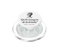 French Let Them Eat Cake (Brioche) Marie Antionette PopSockets PopGrip for MagSafe
