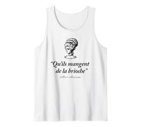 French Let Them Eat Cake (Brioche) Marie Antionette Tank Top