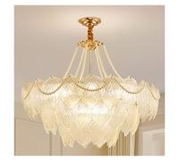 French Light Luxury Living Room Light Crystal Chandelier Modern Atmosphere Creative Fashion Bedroom Dining Room Light