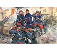 ICM 35061 French-German war 1870-1871 French Line Infantry 1:35 Figure Model Kit