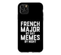 French Major By Day Memes By Night Francophone Student Case for iPhone 11 Pro Max