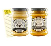 French Mustard Bundle with Bornibus Dijon 250g, Honey Mustard 270g and Intrinsic Treats Shopping List Card