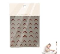 French Nail Stickers | Gradient Manicure Supplies - Decorative Nail Decals - for Wives Mothers Brides Professionals Daily Wear Parties Weddings Holidays Date Night Vacation Home Salon