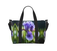 French national flower Crossbody handbag, travel casual handbag, suitable for work, travel, fitness, tourism, women's zipper storage bag,