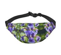 French national flower Large Fashion Crossbody Waist Bag, Travel Casual Boys Waist Bag, Suitable for Sports, Running, Cycling, Traveling, Fishing