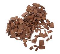 French Oak Chips 100g for Homemade Wine Aging and Flavour Tuning | Brandy Style, Medium Toast Profile, Supports Post-Fermentation Maturation and Aroma Enhancement for DIY Winemaking