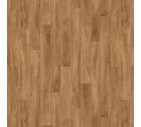 French Oak Natural 2.6mm Vinyl Flooring Wood Effect Plank For Domestic & Light Office Use-1M(3'3") X 2M(6'6")-2M²