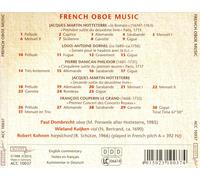 FRENCH OBOE MUSIC: HOTTETERRE, DORNEL, PHILIDOR, COUPERIN NEW CD