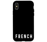 French - Paris Marseille Lyon Toulouse Nice Montpellier Case for iPhone X/XS