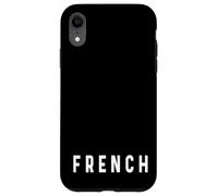 French - Paris Marseille Lyon Toulouse Nice Montpellier Case for iPhone XR