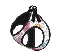 French Paris Tour Eiffel Tower Compact Pet Suspender Vest-The Perfect Small Pet For A Comfortable Walk
