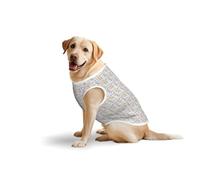 French Paris Tour Eiffel Towerprint Medium Large Pets Vest Outdoor Play Home Lounging Sleeveless Tank Top T-Shirt