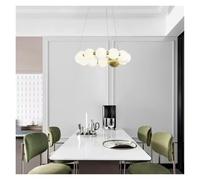 French Pearl Necklace Dining Nordic Living Room Full Copper Acrylic Lamp