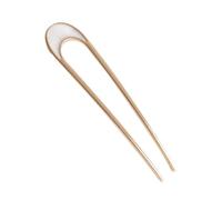 French Pen for Thick Hair - Elegant Hair Stick for Short and Long Hairstyles | Durable Metal U Shape Side Combs for Women, Girls and Adults | Classic Updo Bun