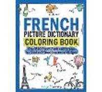 French Picture Dictionary Coloring Book