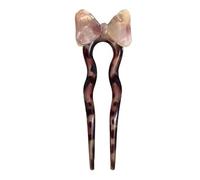 French Pins Hair,French Twist Hairpin,Hairpin Hair Chopsticks for Hairpin,Bow Tie Chinese Coiled Hairpin,Beauty Female Headpiece for Bun Hair