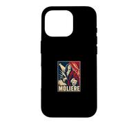 French Playwright Moliere Theater Classics Case for iPhone 16 Pro