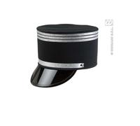 French Police Style Black Kepi Hat