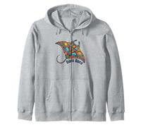 French Polynesia Bora Bora Zip Hoodie