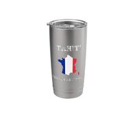 French Polynesia Distressed Flag Tahiti Pride Stainless Steel Insulated Tumbler