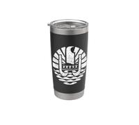 French Polynesia Flag ARMS Tahiti Banner Stainless Steel Insulated Tumbler