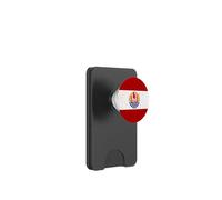 FRENCH POLYNESIA FLAG TAHITI PopSockets PopWallet for MagSafe
