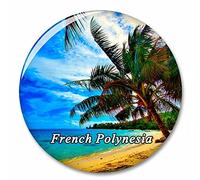 French Polynesia Fridge Magnet Decorative Magnet Bottle Opener Tourist City Travel Souvenir Collection Gift Strong Refrigerator Sticker