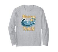 French Polynesia Moorea Tahiti Long Sleeve T-Shirt