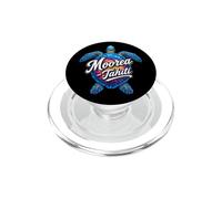 French Polynesia Sea Turtle Moorea Tahiti PopSockets PopGrip for MagSafe