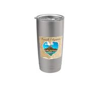 French Polynesia Stainless Steel Insulated Tumbler