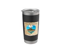 French Polynesia Stainless Steel Insulated Tumbler