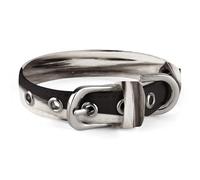 French Poodle Dog Collar Adjustable Pet Collar Stainless Steel D-Ring Collar Oxford Cloth Cat Collar Strap with Metal Buckle for Small Medium Dog