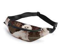 French Poodle Fanny Pack Fanny Packs for Women Men Waist Bag Mens Fanny Pack Womens Fanny Pack Fanny Pack Men Running Fanny Pack Small Fanny Packs for Women, style, 36*15cm