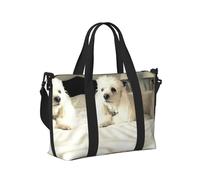 French Poodle Print Carry On Overnight Bag,Travel Duffel Bag,Personal Item Bag,for Travel, Gym Sports Weekender