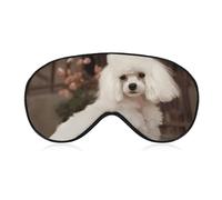 French Poodle Sleep Mask Eye Mask Eye Masks for Sleep Sleep Masks for Women Men Travel Eye Mask Adjustable Sleeping Mask Sleep Mask Blackout Cute Sleep Mask